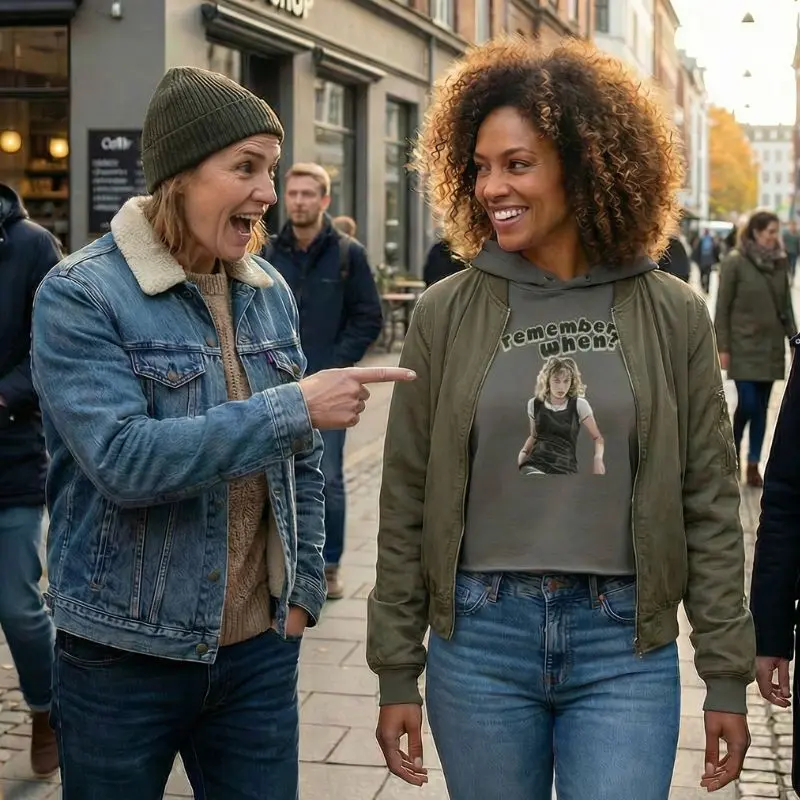 90s Chick Hoodie Kvinder Genkendelsen