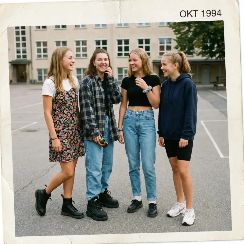 90s Chick T-Shirt Kvinder mindebillede (1)