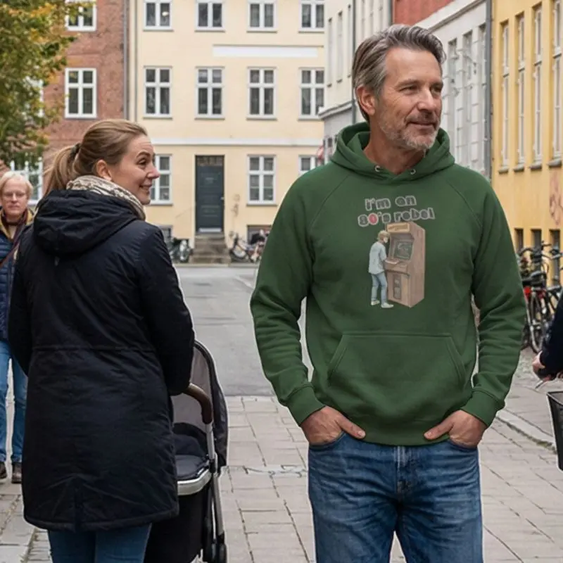 Arcade Rebel Hoodie Mænd genkendelsen