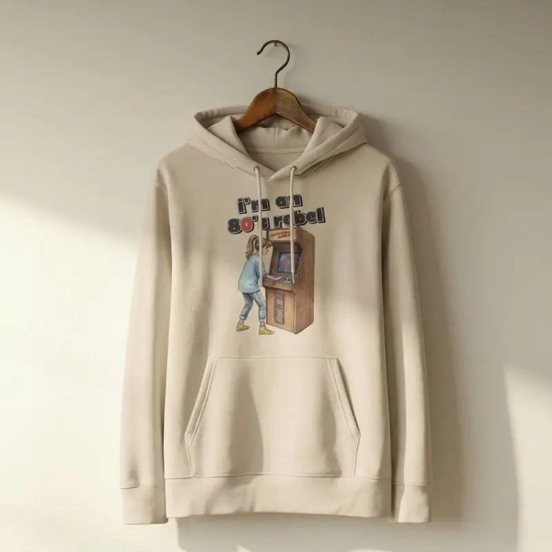 Arcade Rebel Prem Hoodie Kvinder Ny Main produkt billede
