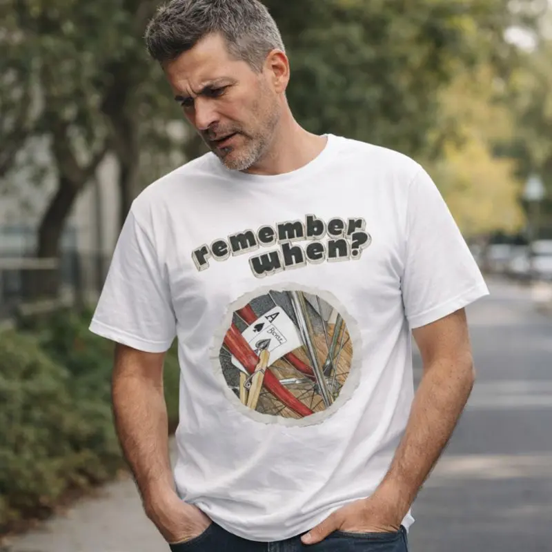 Bicycle Engine T'Shirt Mænd genkendelsen