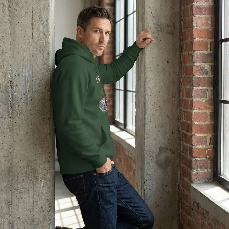 Clock Radioen Hoodie Mænd autensitet