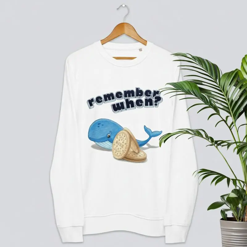Festihvalen Sweatshirt Kvinder på bøjle