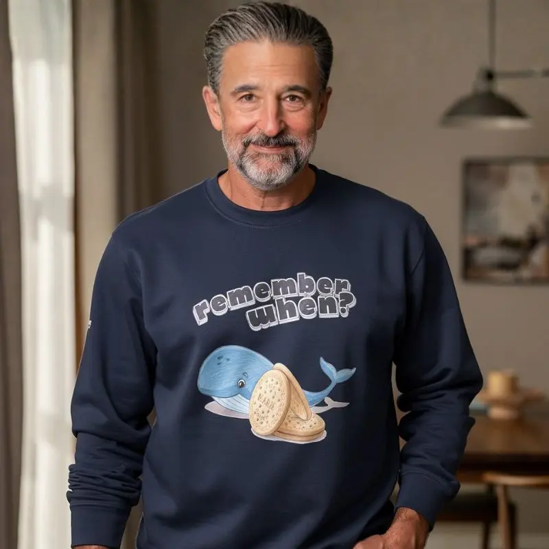 Festihvalen Sweatshirt Mænd autencitet