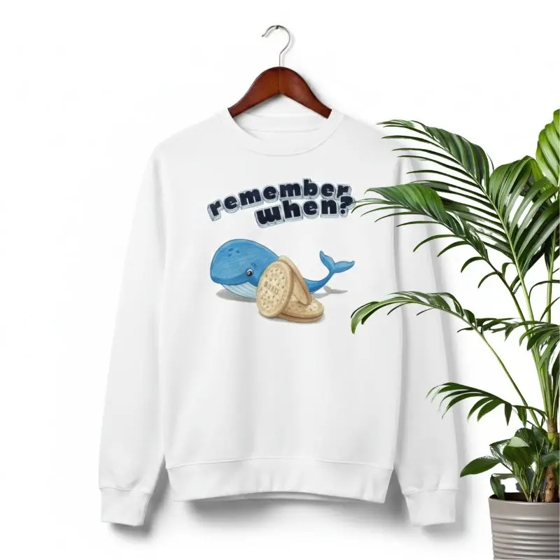 Festihvalen Sweatshirt Mænd på bøjle