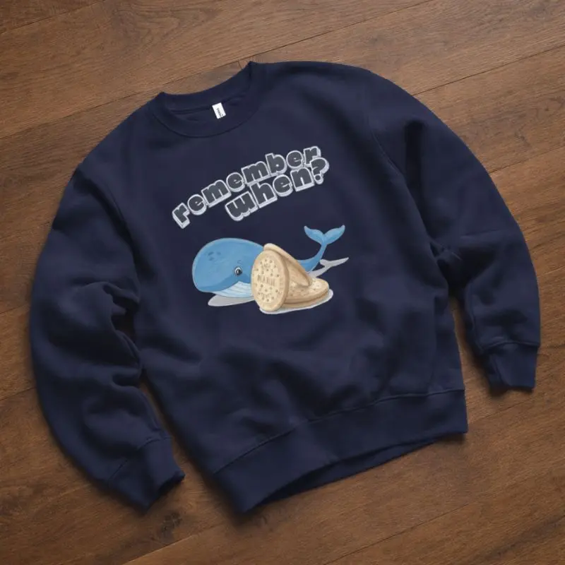 Festihvalen Sweatshirt Mænd på gulvet