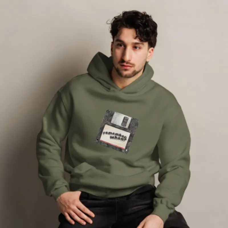 Floppy This Hoodie Mænd Autensitet