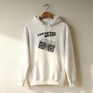 Ghettoblasteren Hoodie Mænd Ny main produkt billede