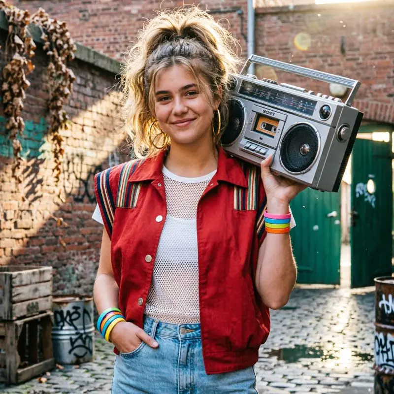 Ghettoblasteren Sweatshirt Kvinder mindet