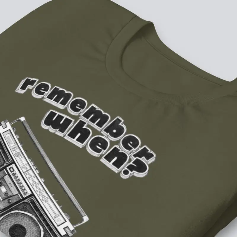 Ghettoblasteren T-Shirt Mænd kraven