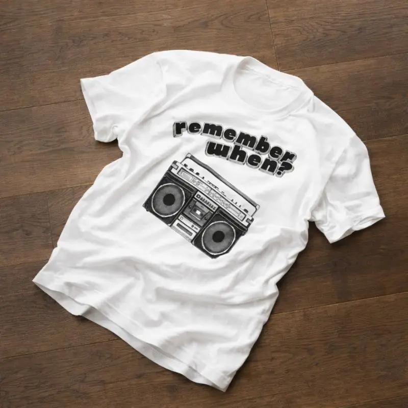 Ghettoblasteren T-Shirt Mænd på gulvet