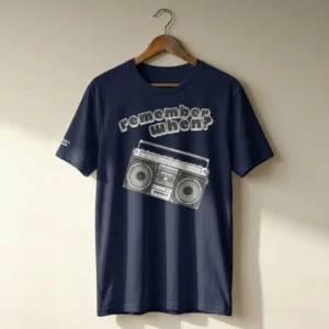 Ghettoblasteren T-shirt mænd ny main produkt billede