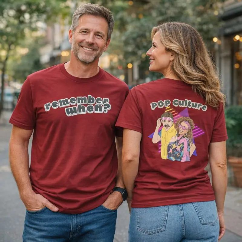 Pop Culture Unisex T-Shirt genkendelse
