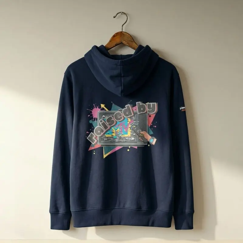 Raised By Unisex Hoodie FR Ny main produkt billede