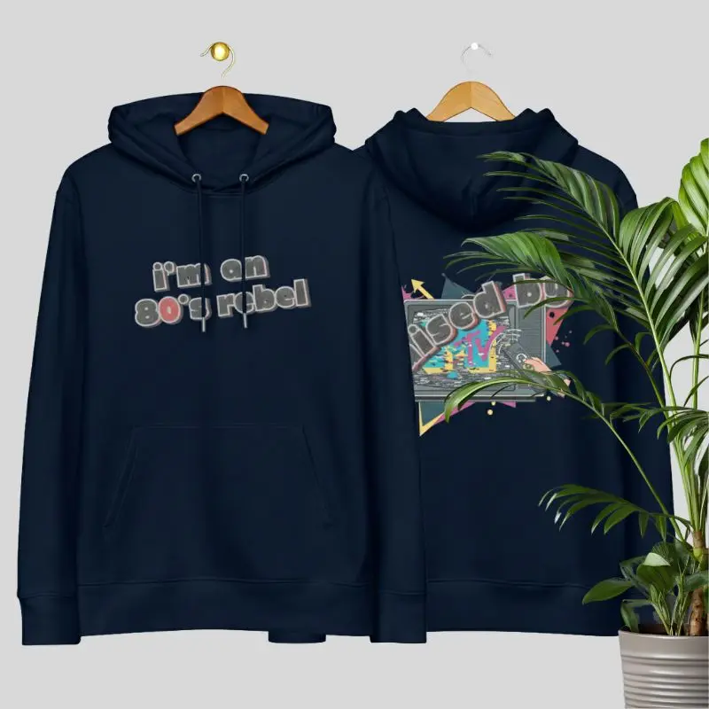 Raised By Unisex Hoodie på bøjle