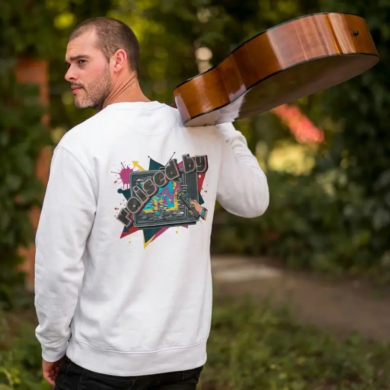 Raised By Unisex Sweatshirt autenticitet