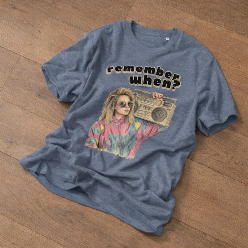 Rebel Generation T-Shirt Kvinder på gulvet