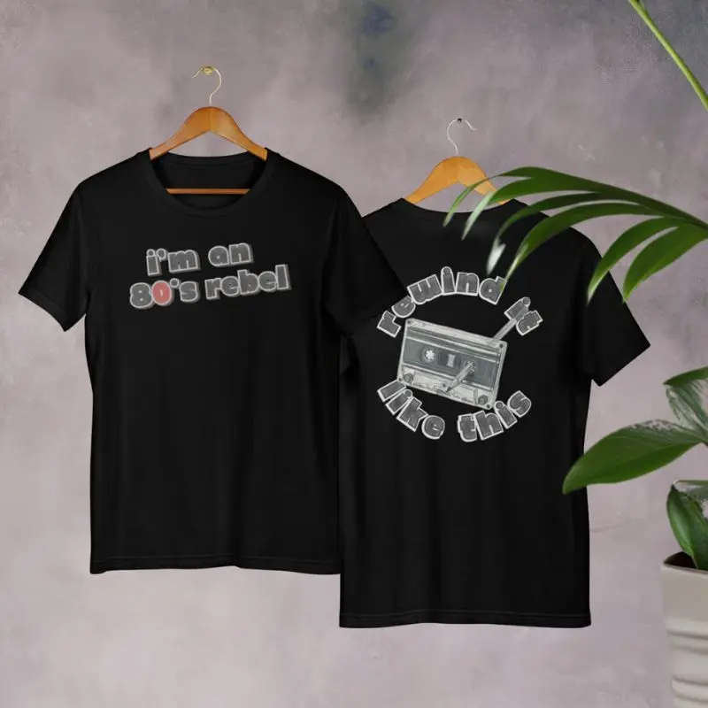 Rebel Rewind It Unisex T-Shirt på bøjle