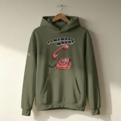 Retro Call Hoodie Mænd Ny main produkt billede
