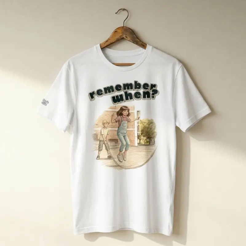 Skolegården Prem T-shirt kvinder ny main produkt billede