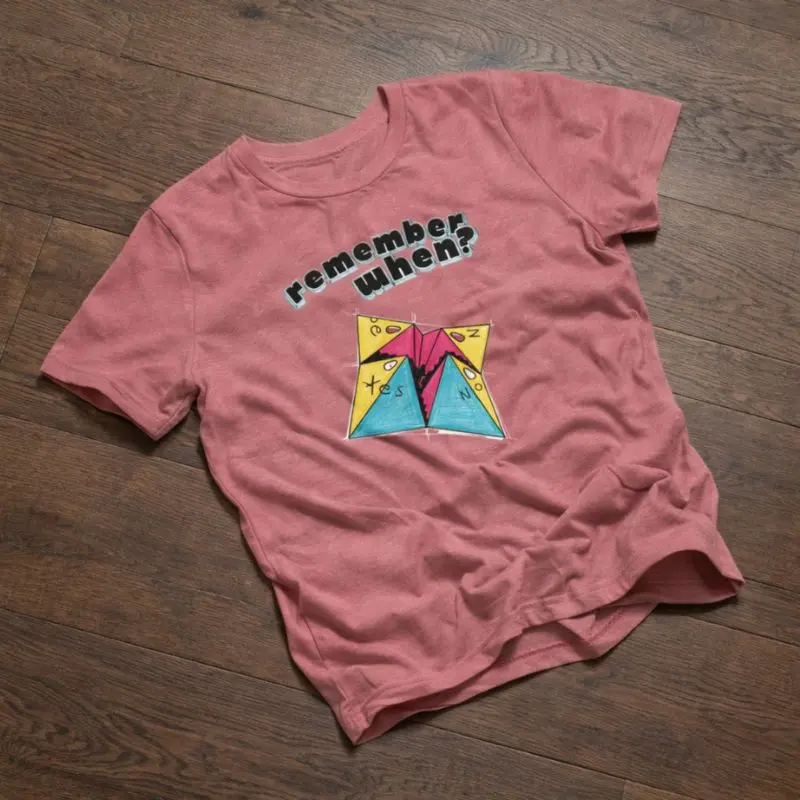 Spåkoppen Tshirt Kvinder på gulvet