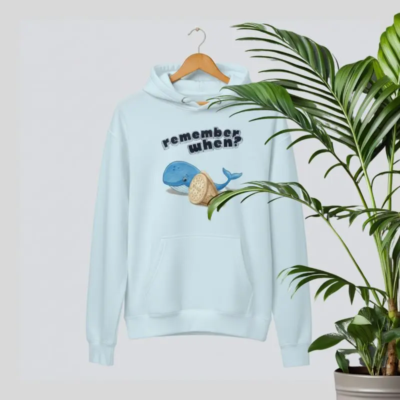Festihvalen Hoodie til kvinder på bøjle