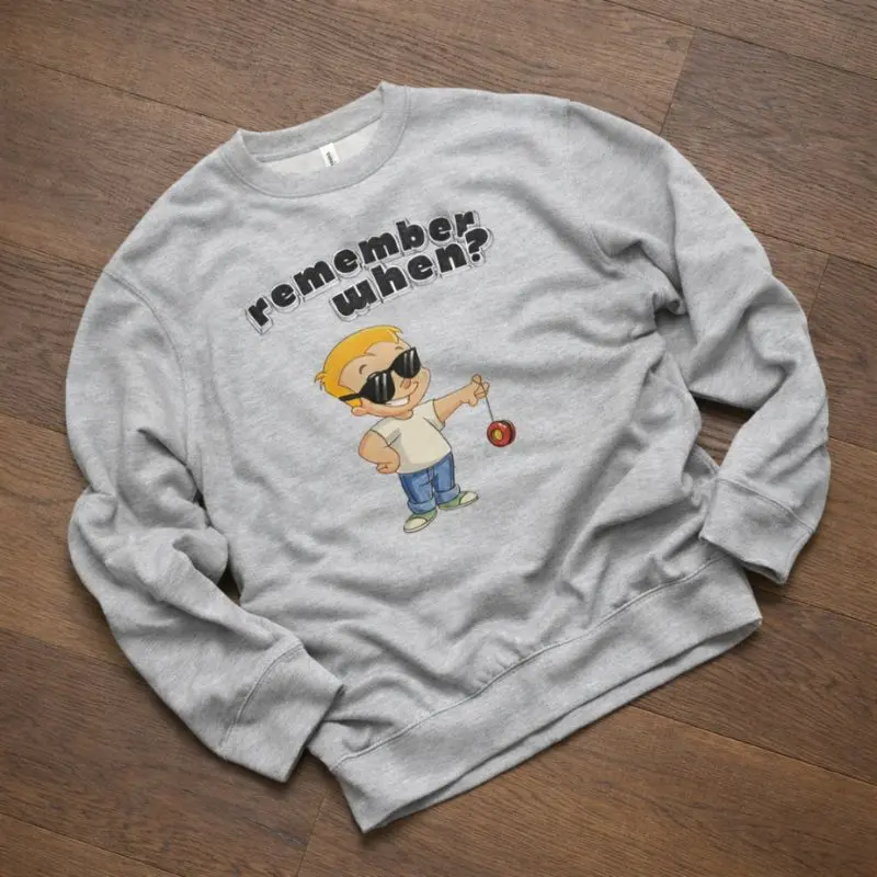 Yo-Yo Champ Sweatshirt på gulvet