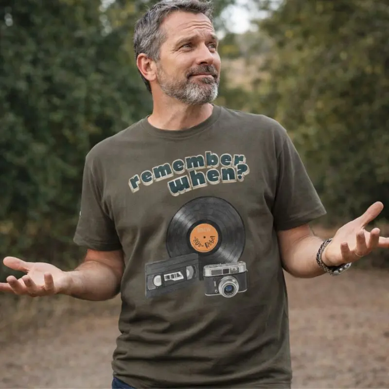 We R Analogue T-Shirt Mænd genkendelse