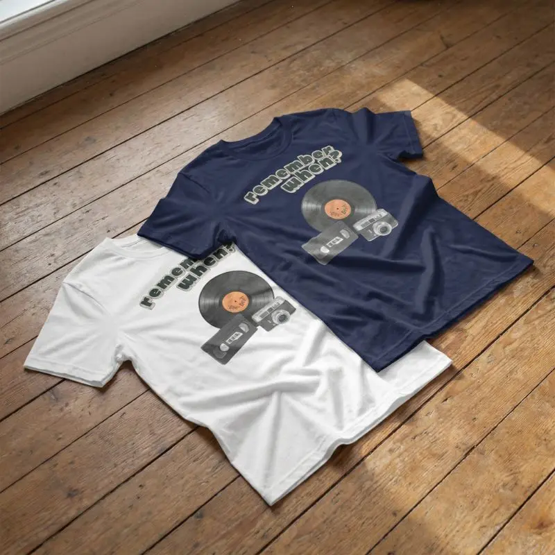 We R Analogue T-Shirt Mænd på gulvet